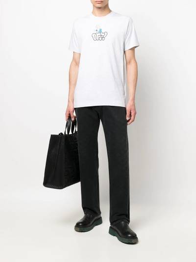 Off-White logo-print cotton T-shirt outlook