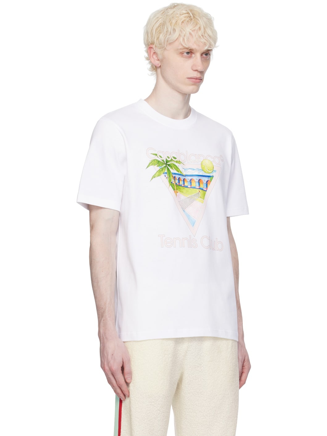 White 'Tennis Club' Icon T-Shirt - 2