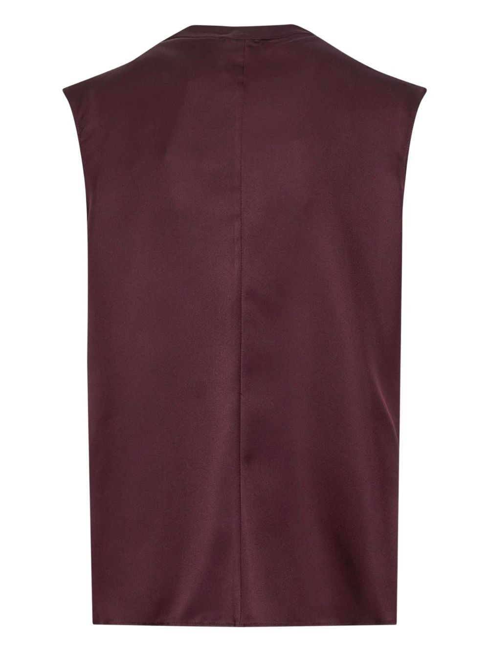 Sade V-neck sleeveless top - 2