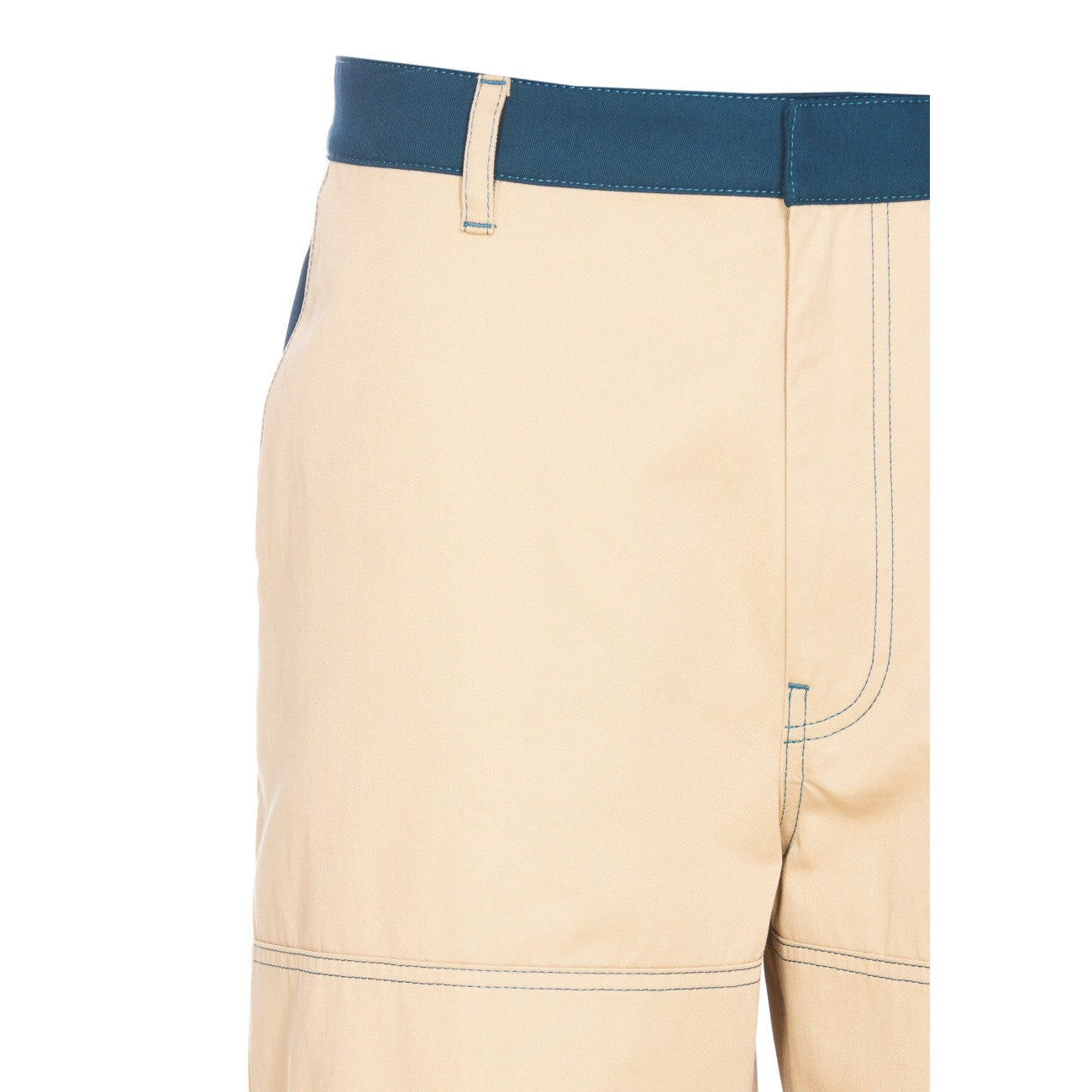 Off White Men Logo Stitch Cargo Pants - 4