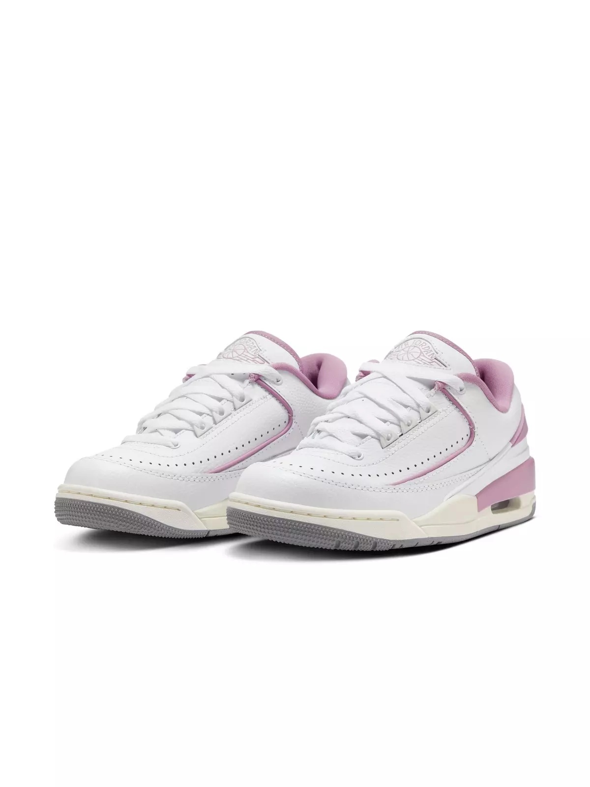 2/3 "White/Orchid/Cement Grey/Sail" Women's Shoe - 5