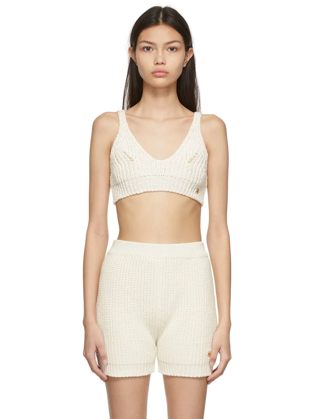 Off-White Tape Yarn Beach Tank Top - 1