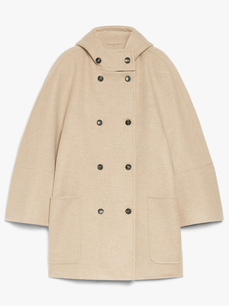 ARTURO1234 Double-breasted parka in wool and cashmere 1