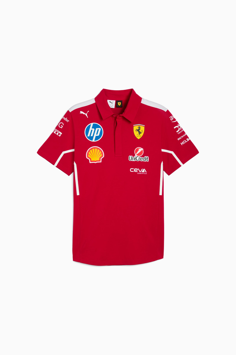 Scuderia Ferrari 2025 Team Men's Polo - 1