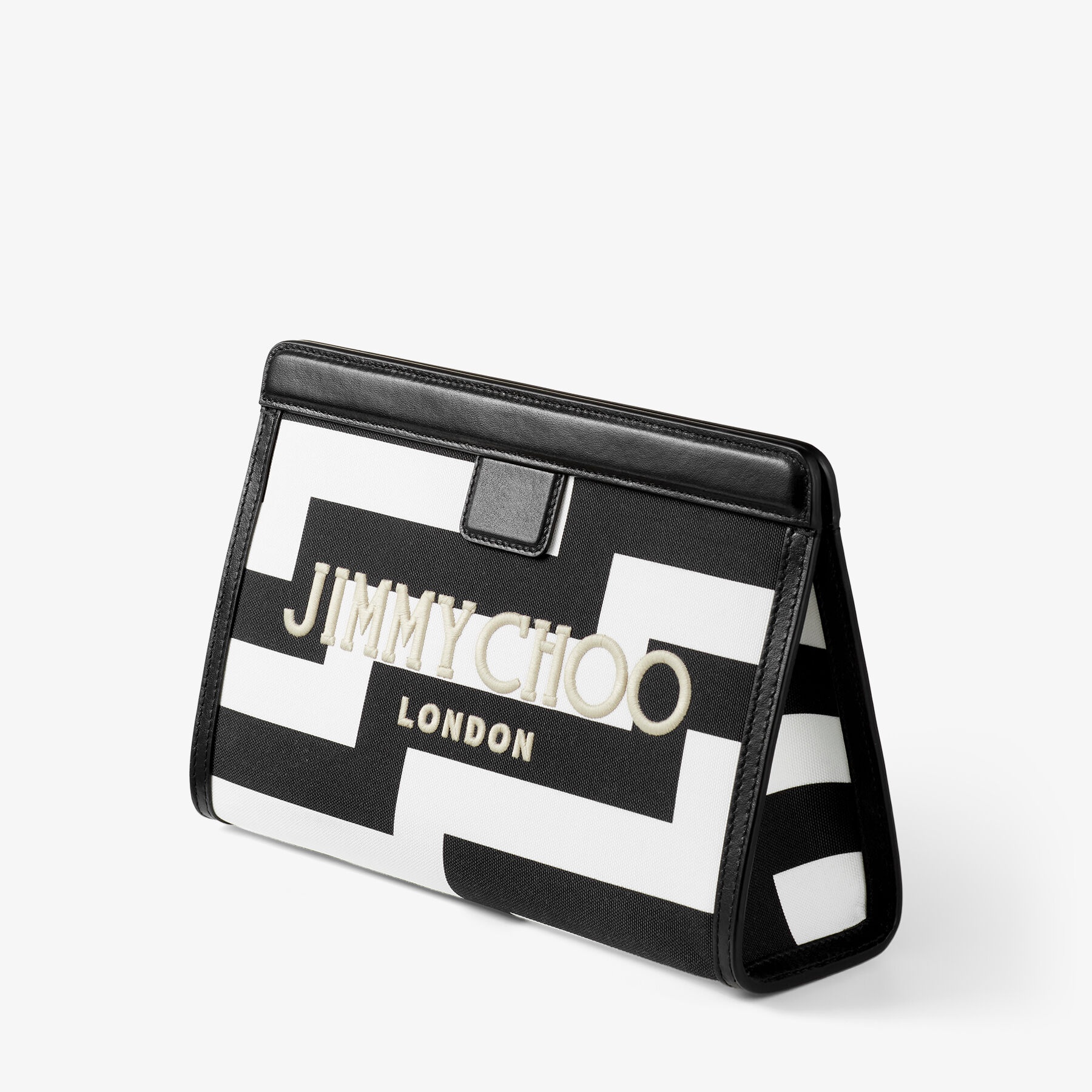 Avenue Pouch
Black and White Avenue Print Canvas Pouch - 2