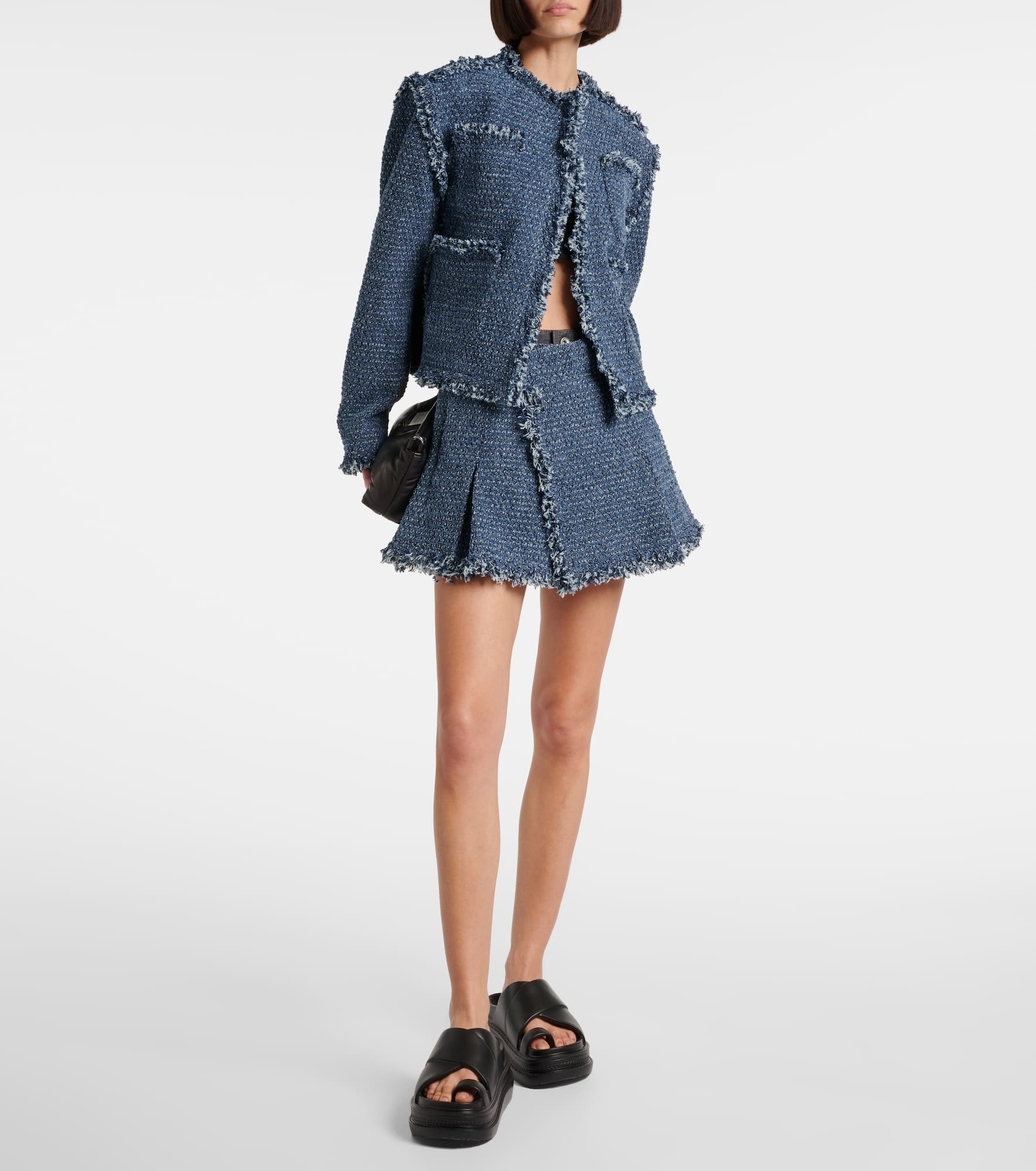 Punching denim shorts - 2
