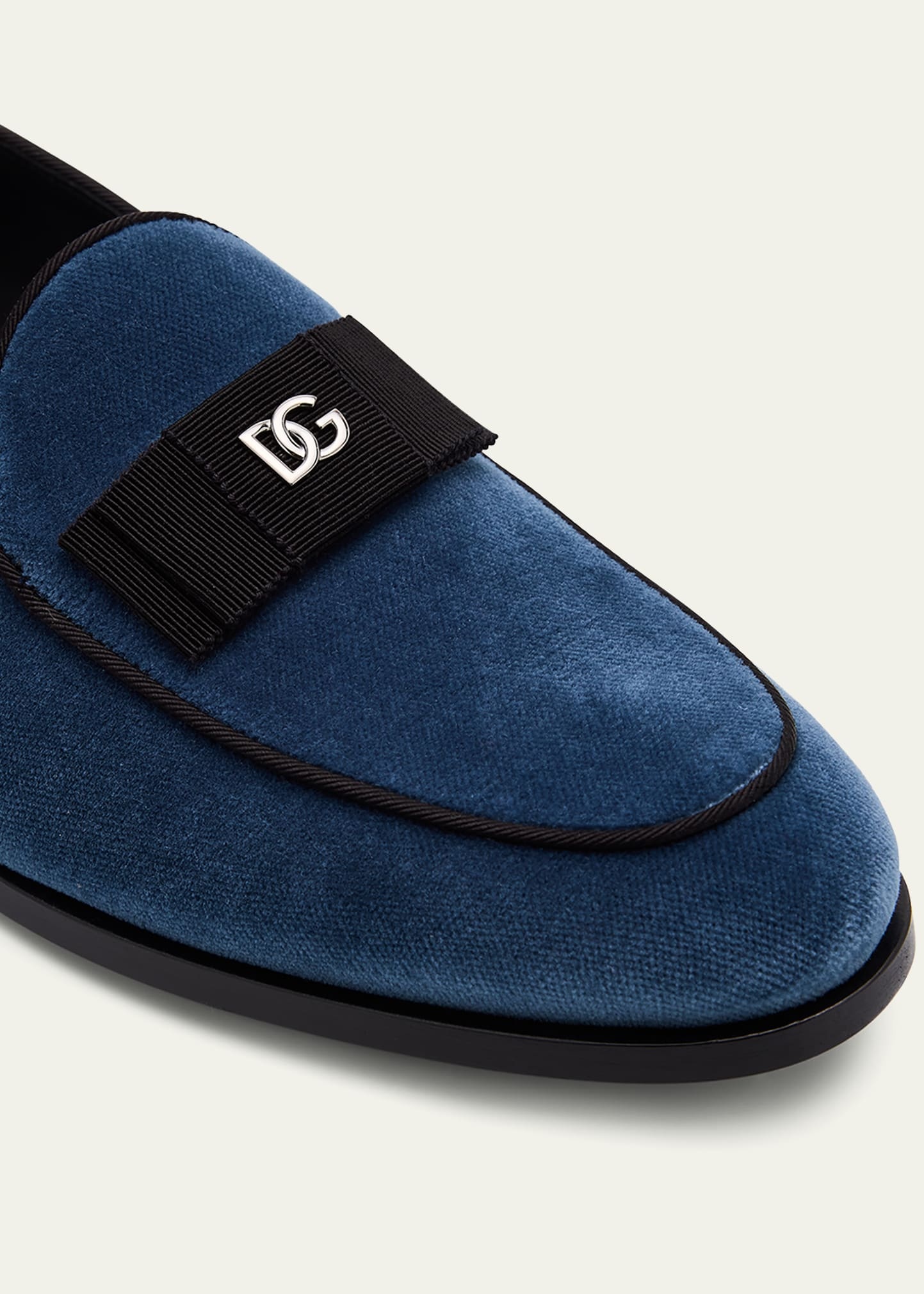 Men's Textile Smoking Slippers - 3