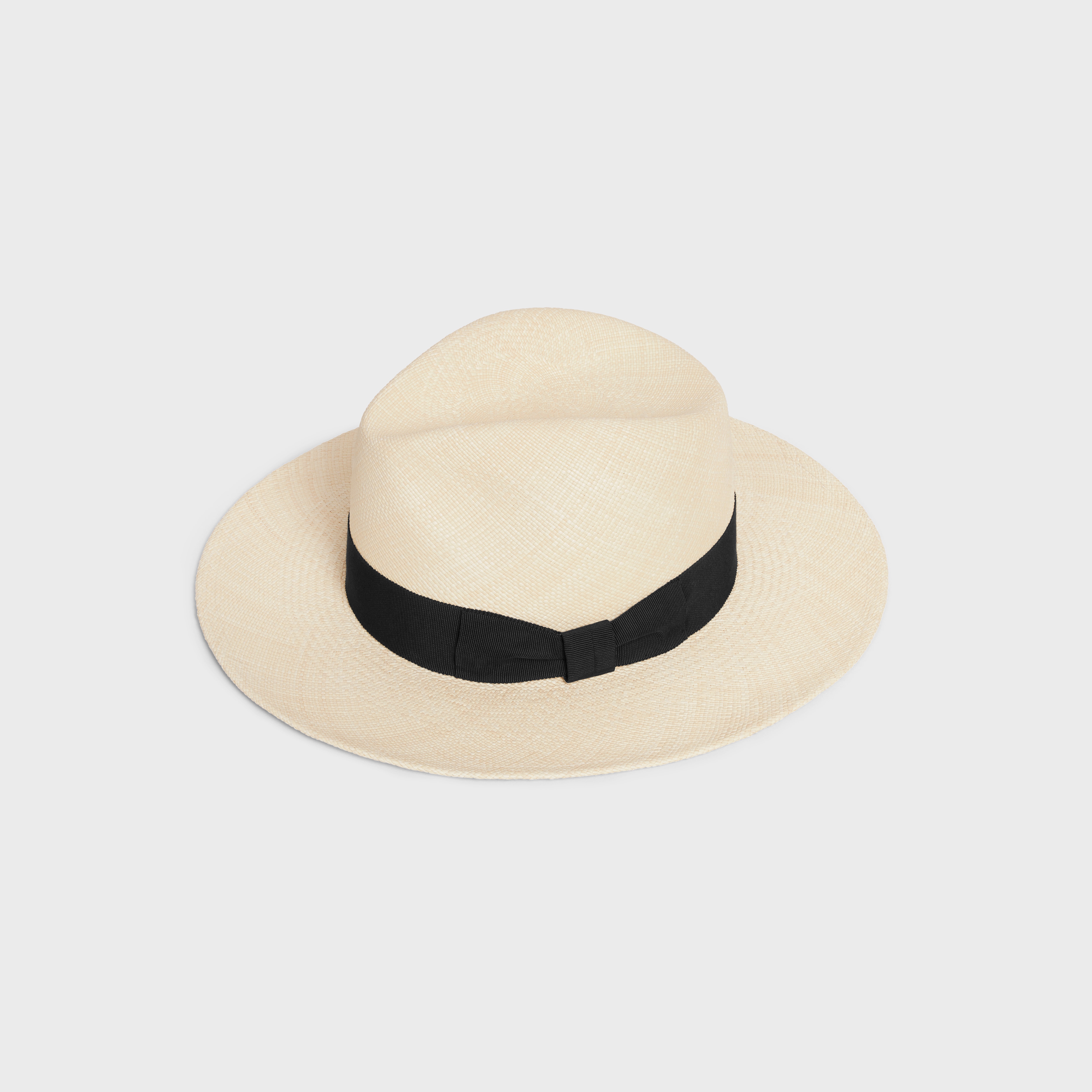 fedora hat in straw - 3