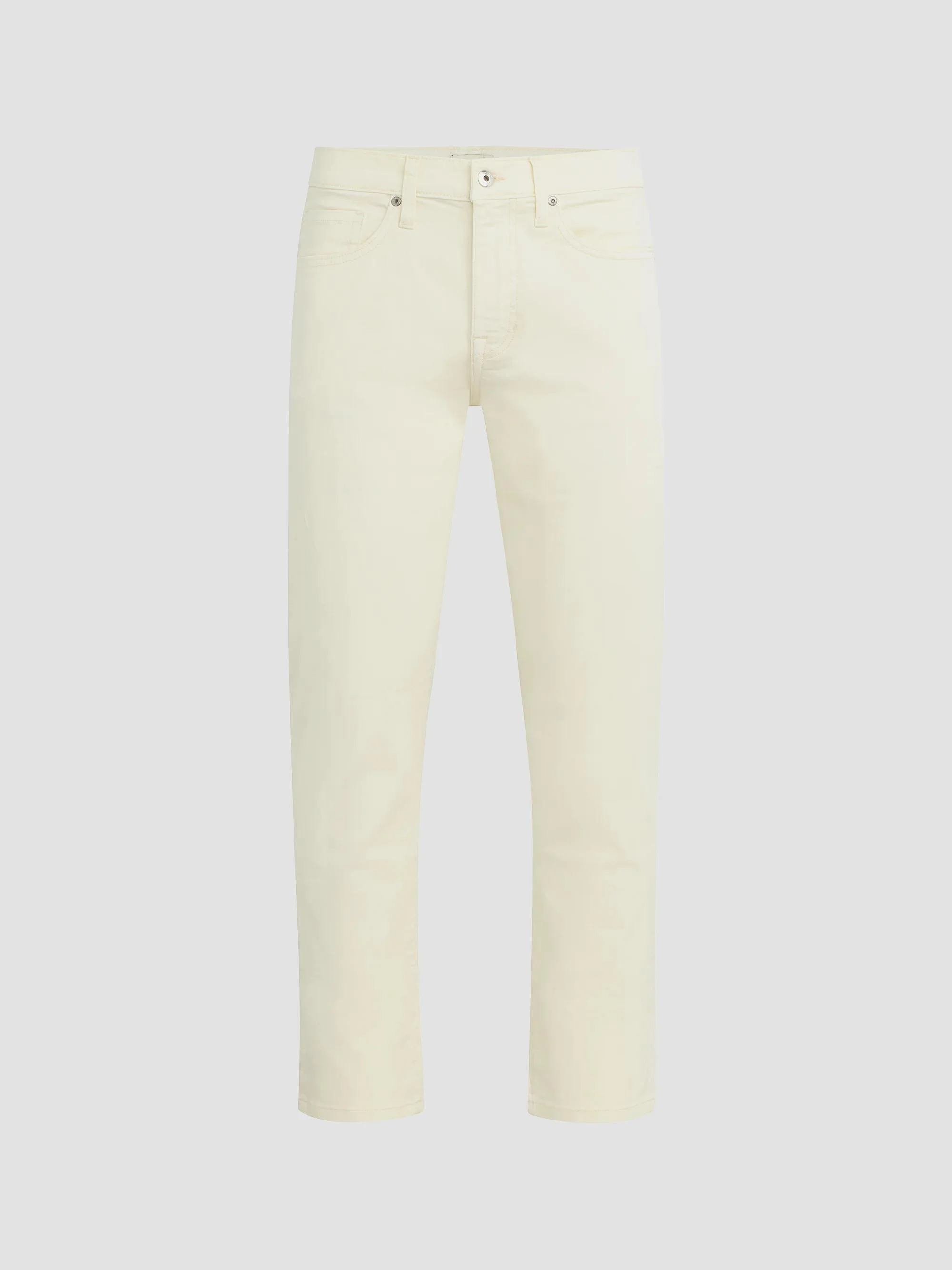 Men's Brixton Slim Straight Jeans - Coconut Milk - 1