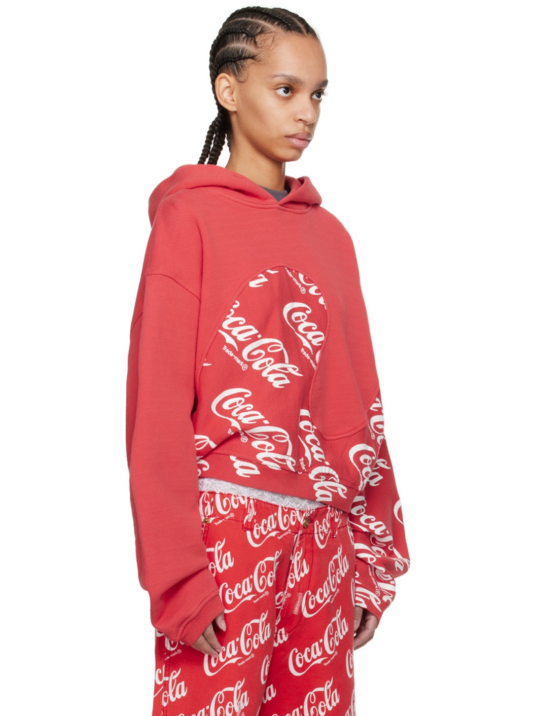 Red Swirl Hoodie - 2