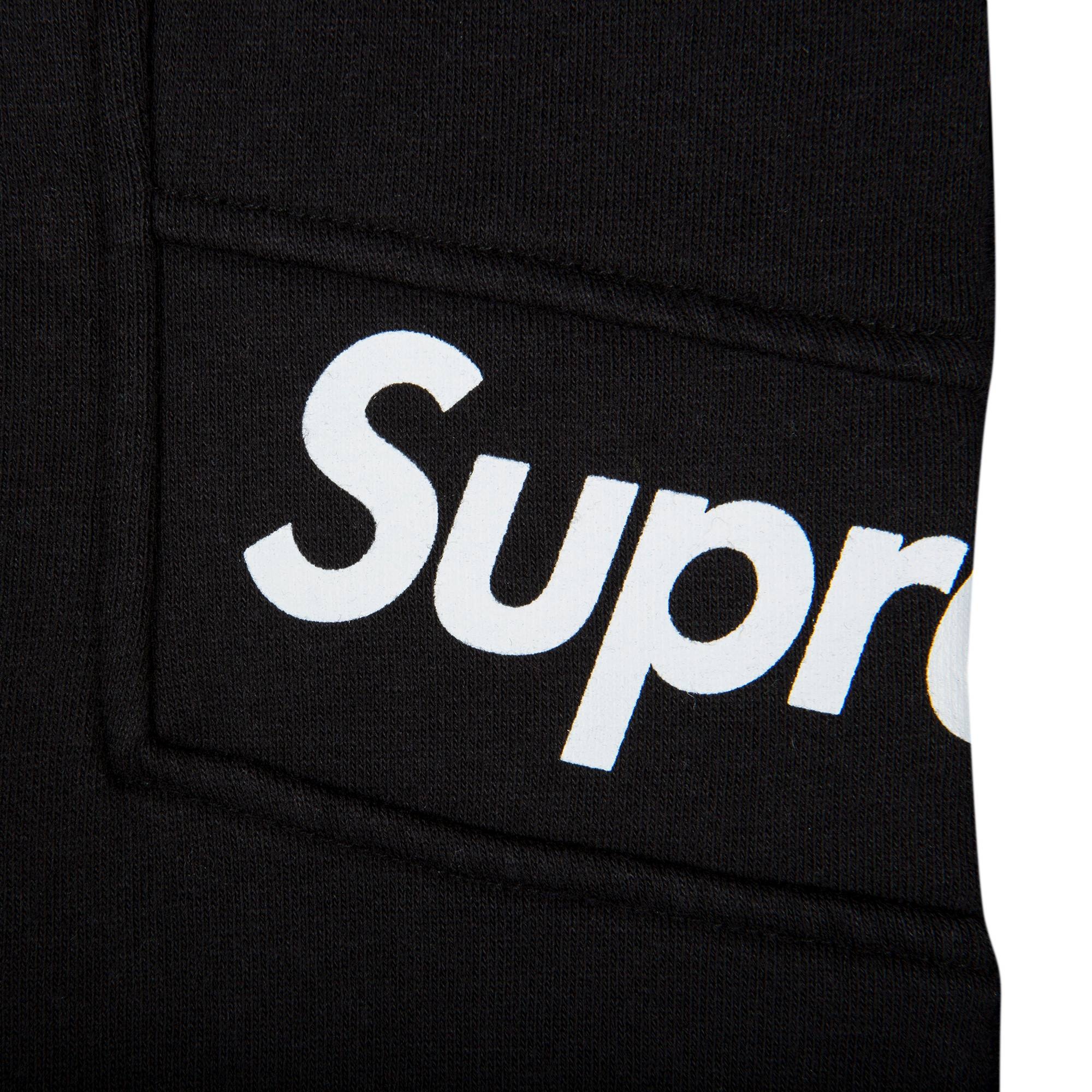 Supreme Color Blocked Sweatpant 'Black' - 2