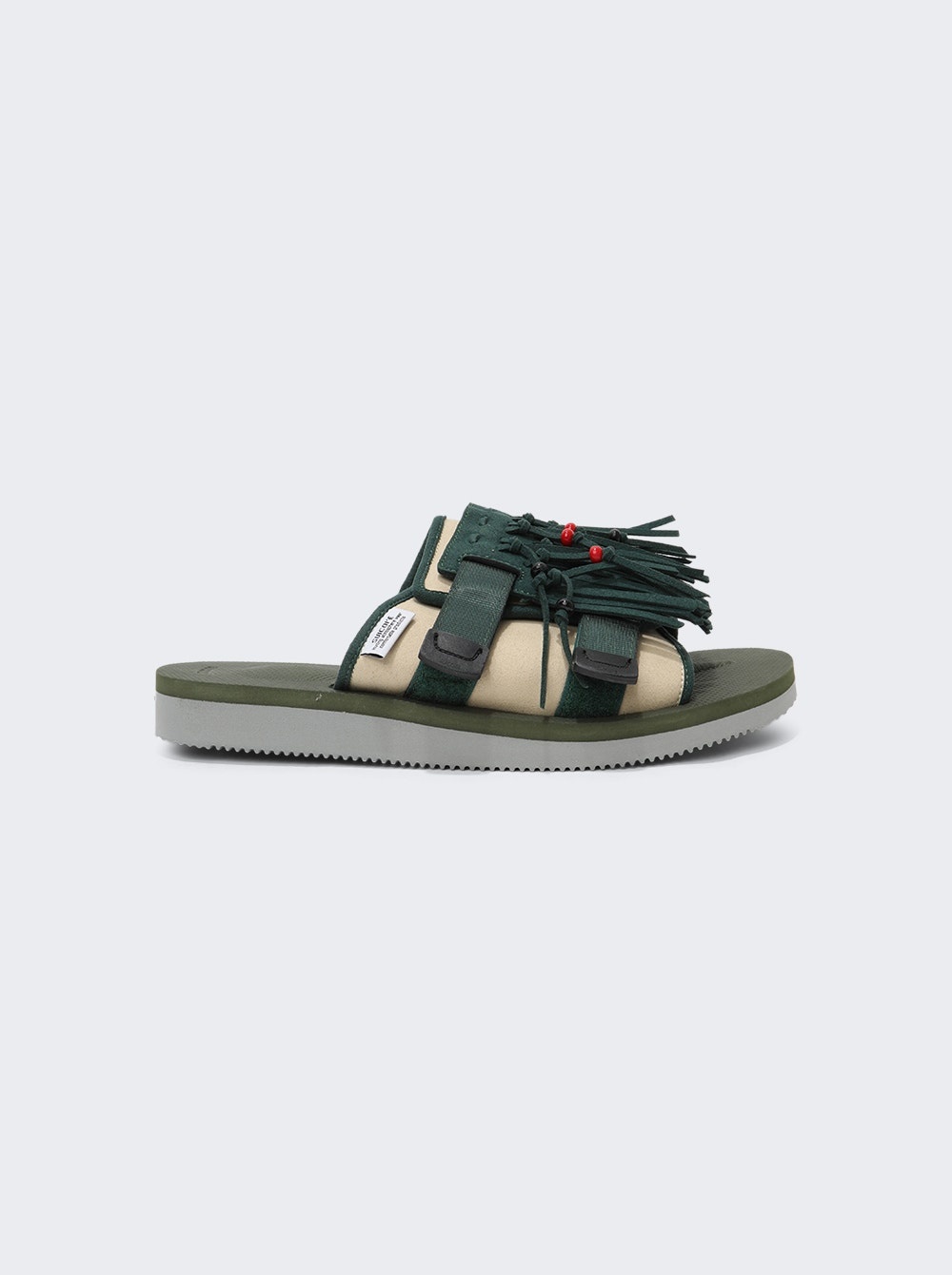 HOTO-Cab Sandals Beige and Green - 4