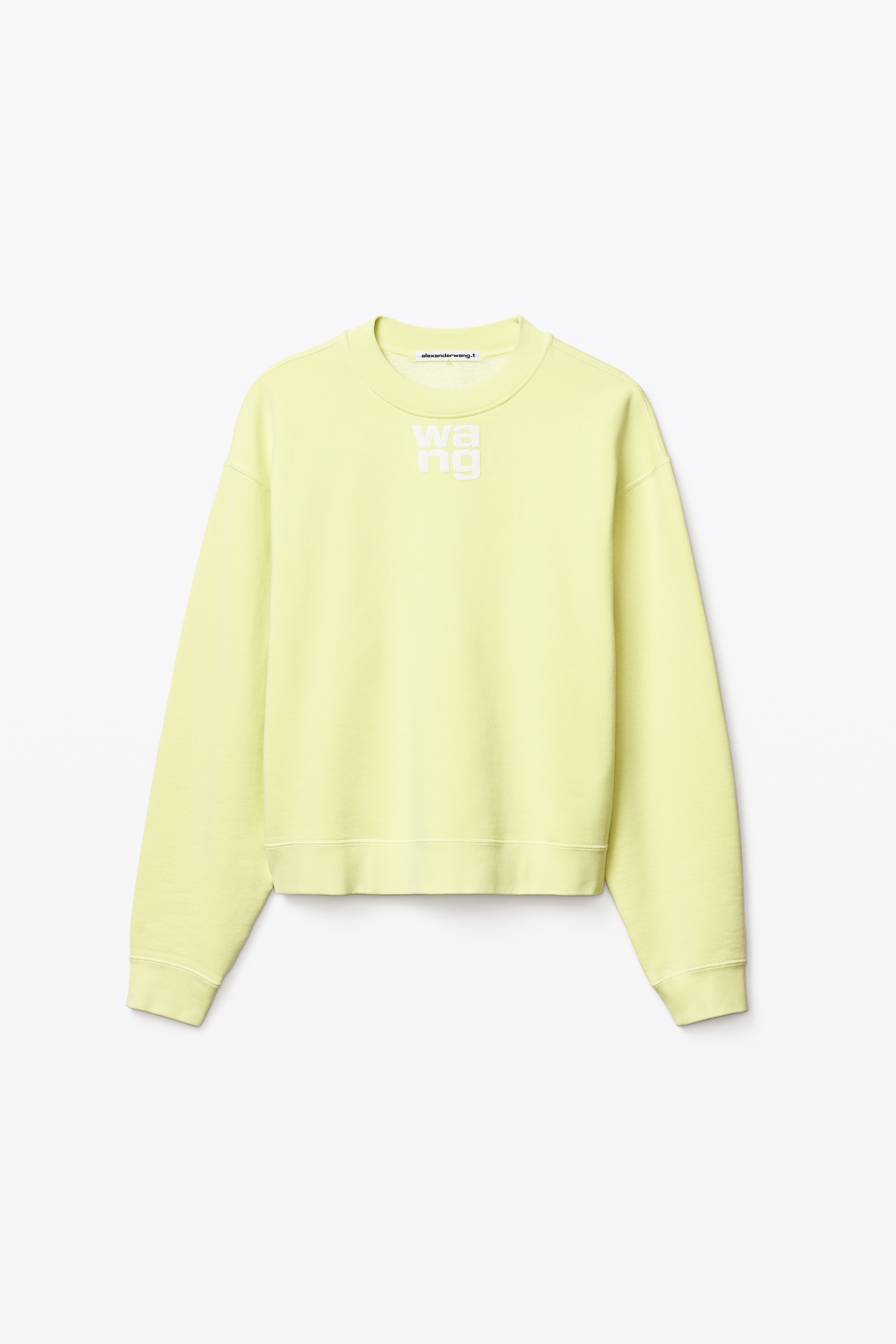 PUFF LOGO SWEATSHIRT IN STRUCTURED TERRY - 1