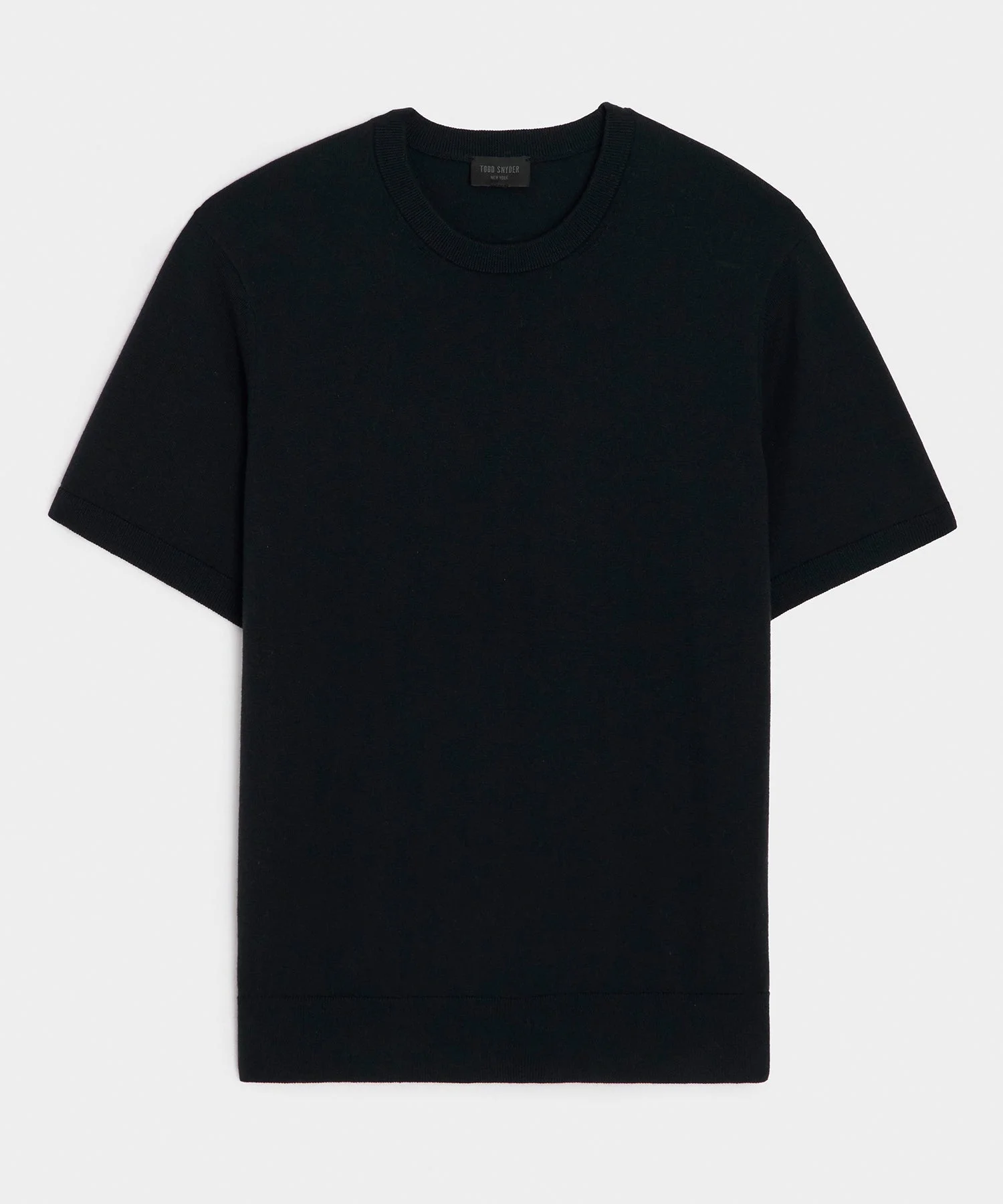 Cotton-Cashmere Sweater Tee - 1
