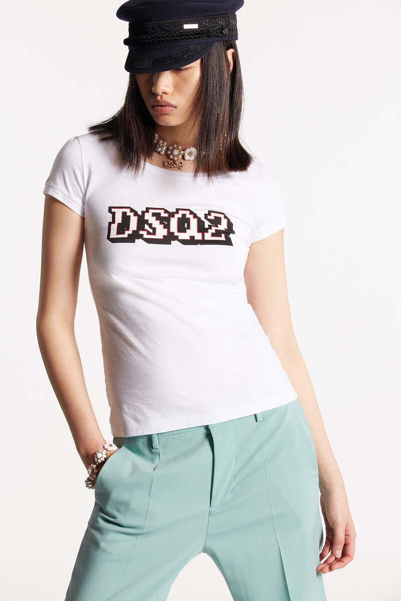 DSQ2 SCOOP T-SHIRT - 1