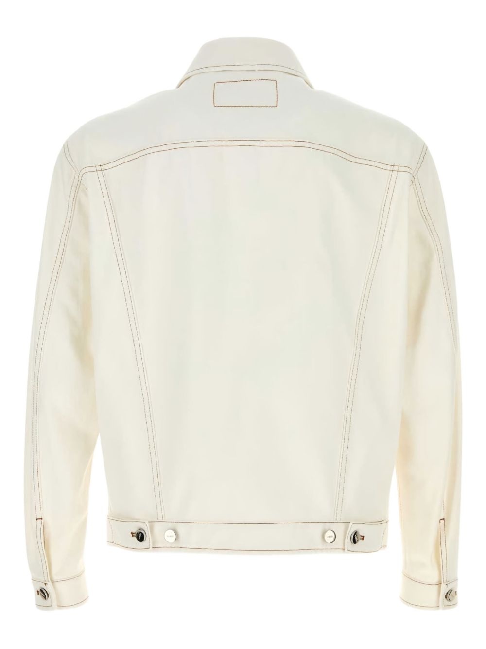 Jeans contrast-stitch denim jacket - 2
