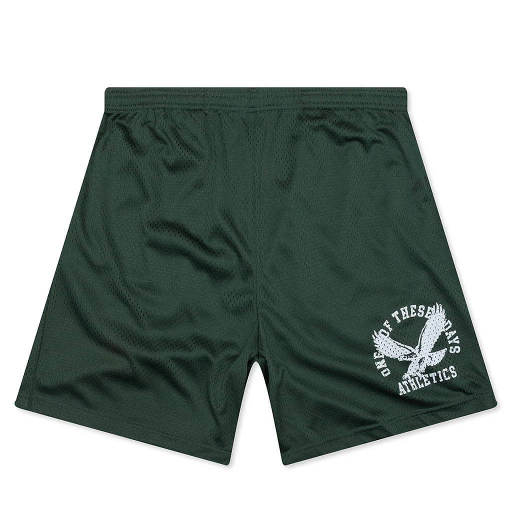 ATHLETIC SHORT - FOREST GREEN - 1