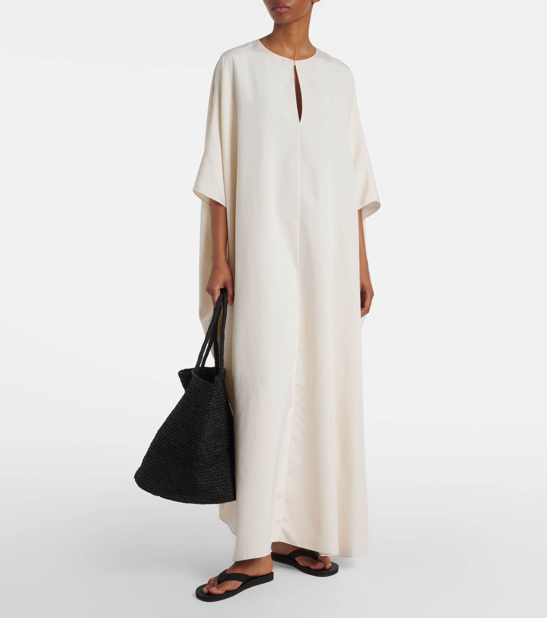 Nicas silk beach cover-up - 2