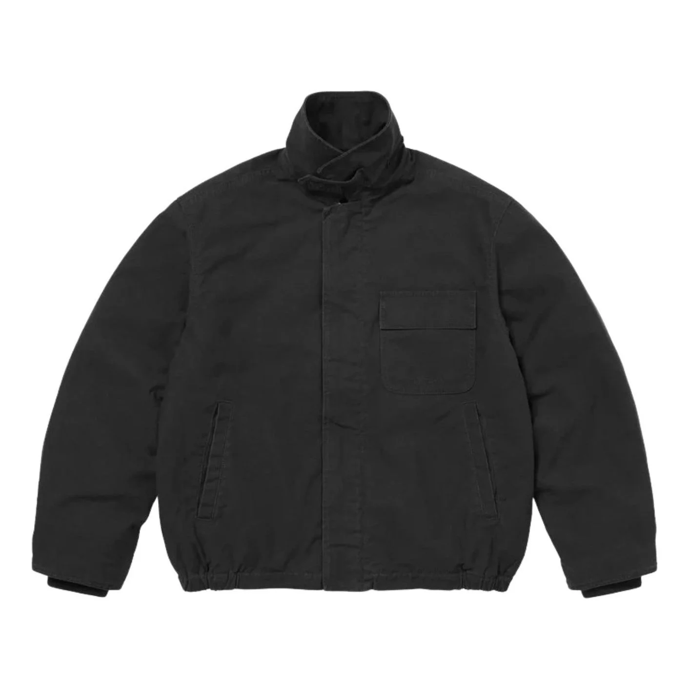 Supreme x Cordura SS26 Twill Utility Jacket 'Black' SUP-SS26-182-BLK - 1