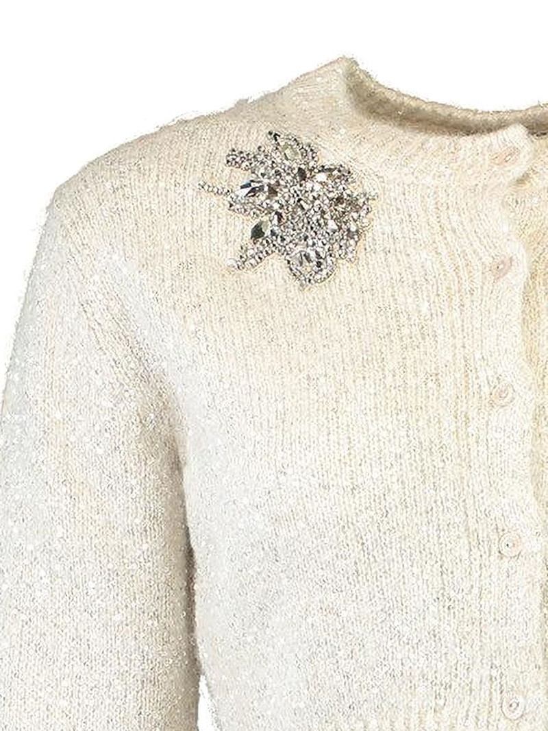 Erdem crystal-embellished cardigan outlook