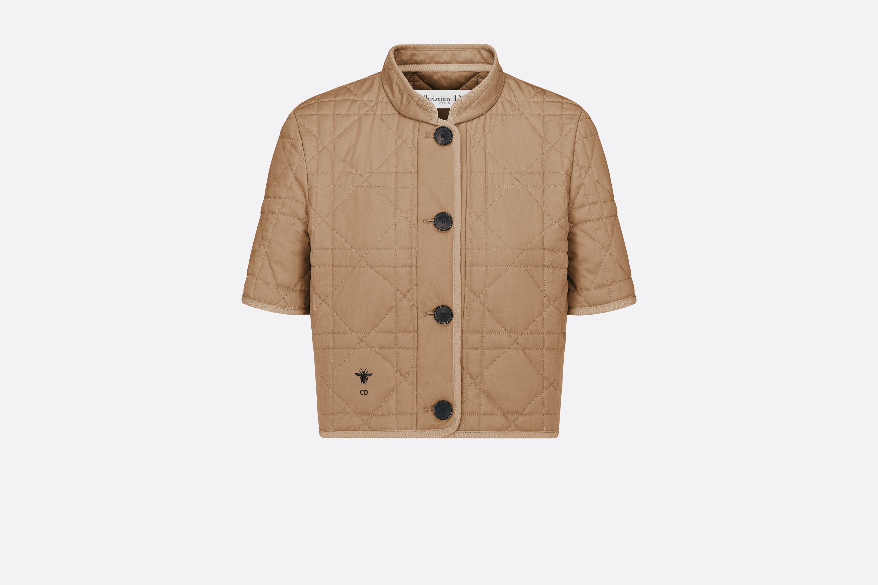 Macrocannage Short-Sleeved Jacket - 1
