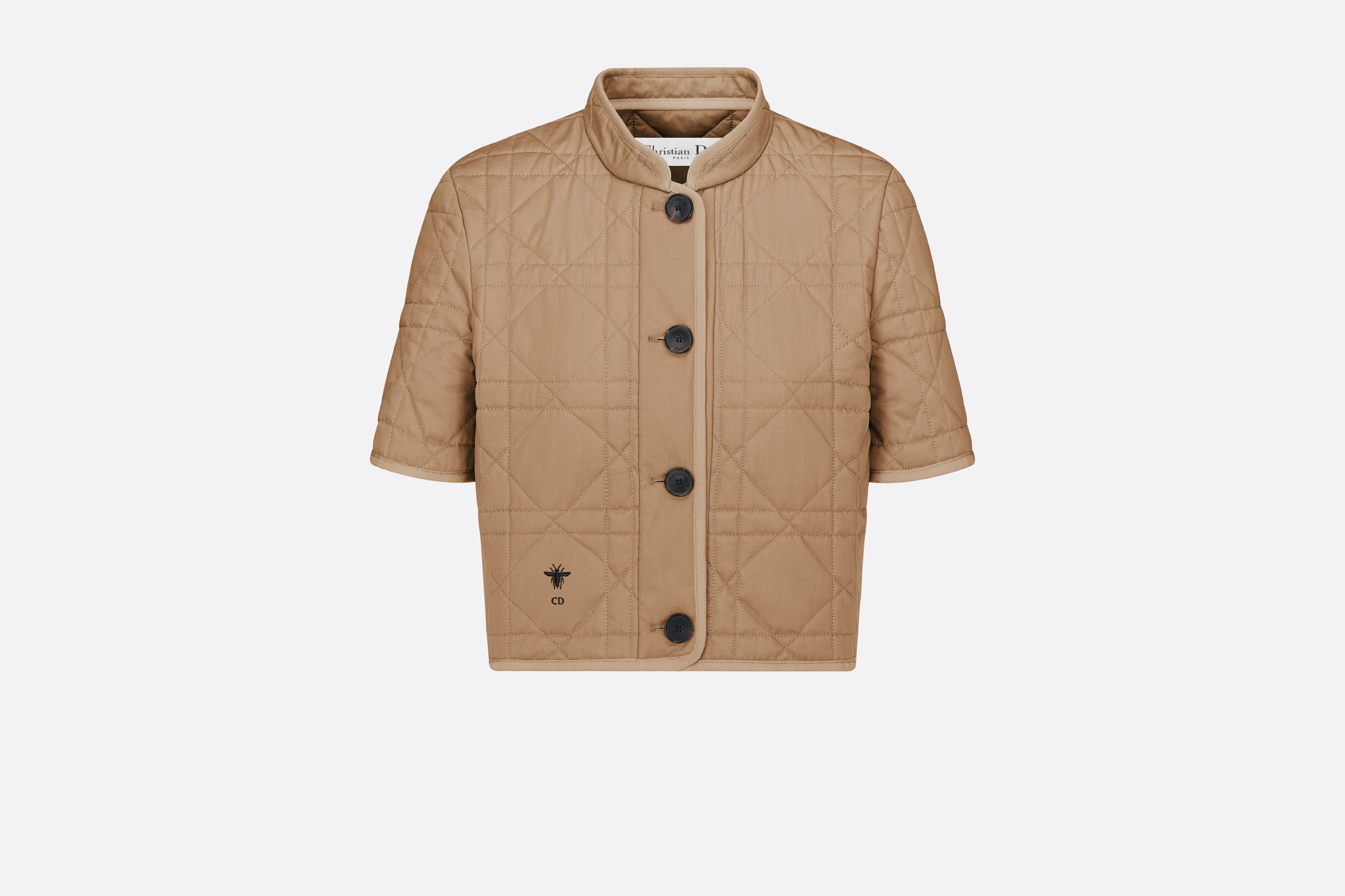 Dior Macrocannage Short-Sleeved Jacket | REVERSIBLE