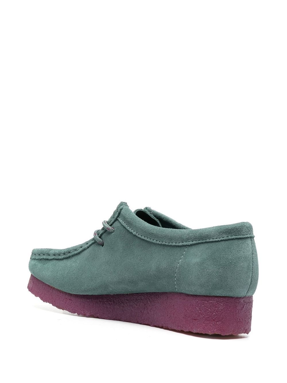 colour-block lace-up loafers - 3