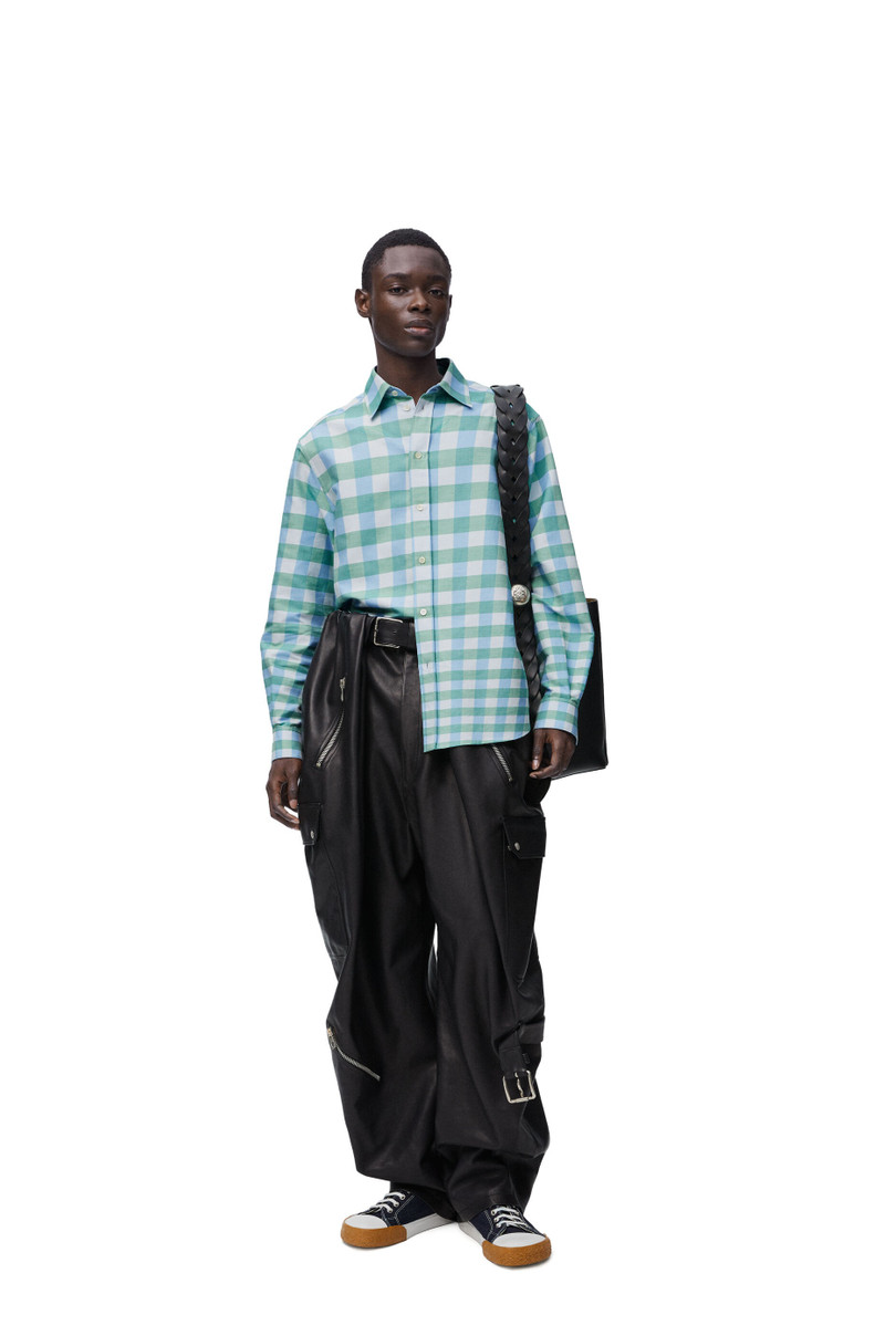 Loewe Balloon cargo trousers in mellow nappa lambskin outlook