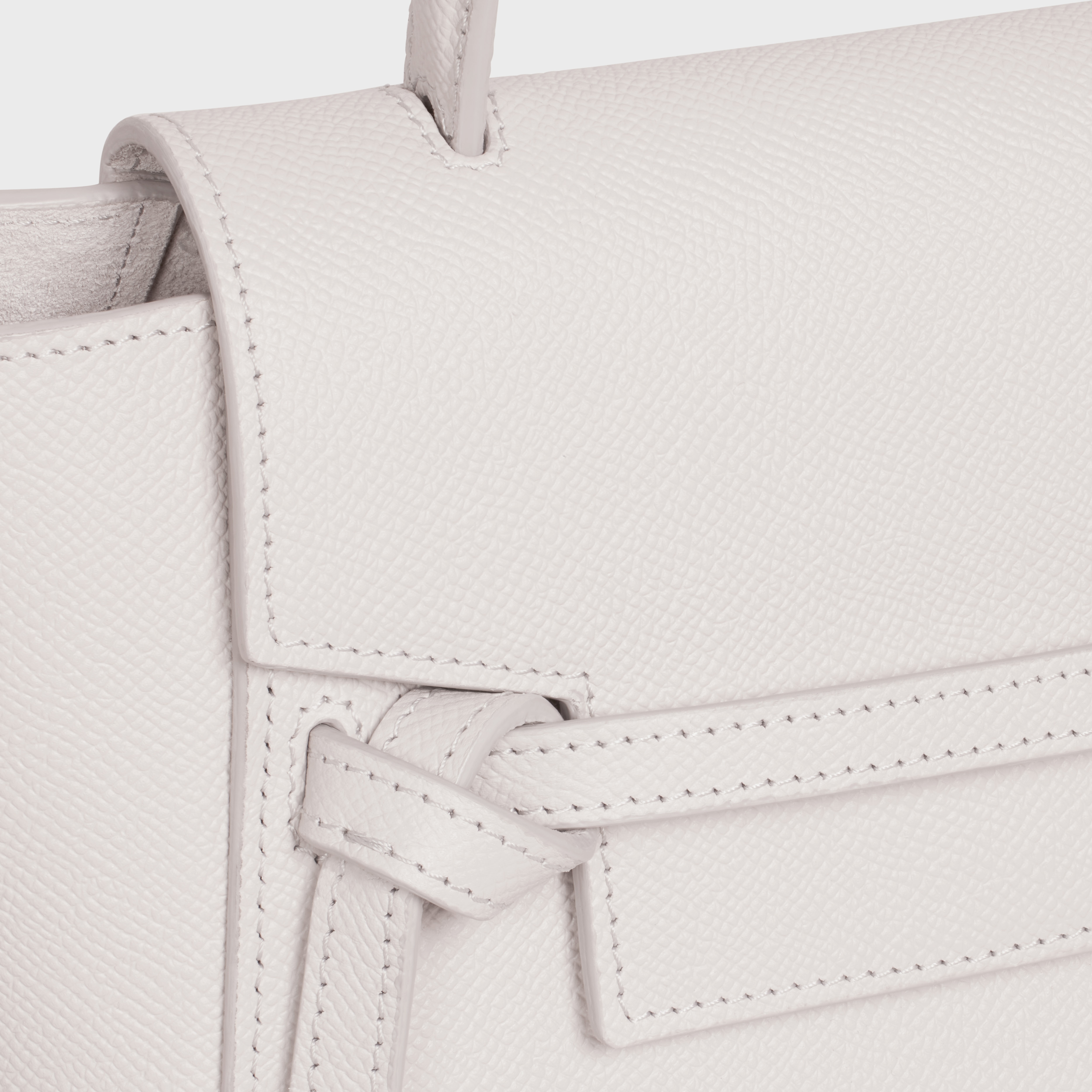 Nano Belt bag in grained calfskin - 5