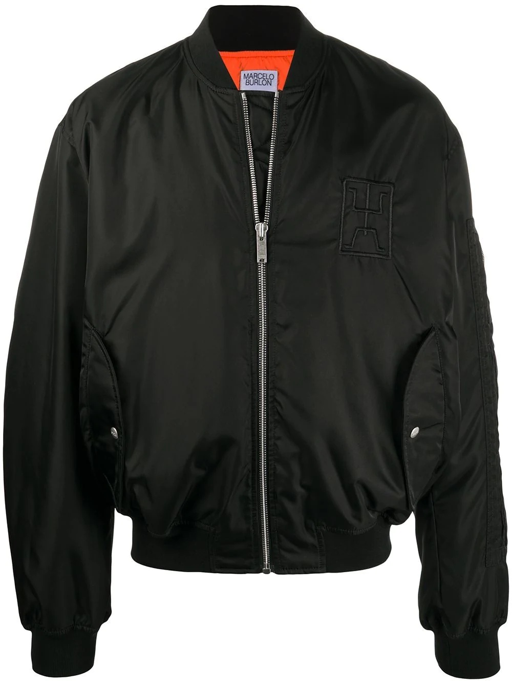 Rural Cross zip-up bomber jacket - 1