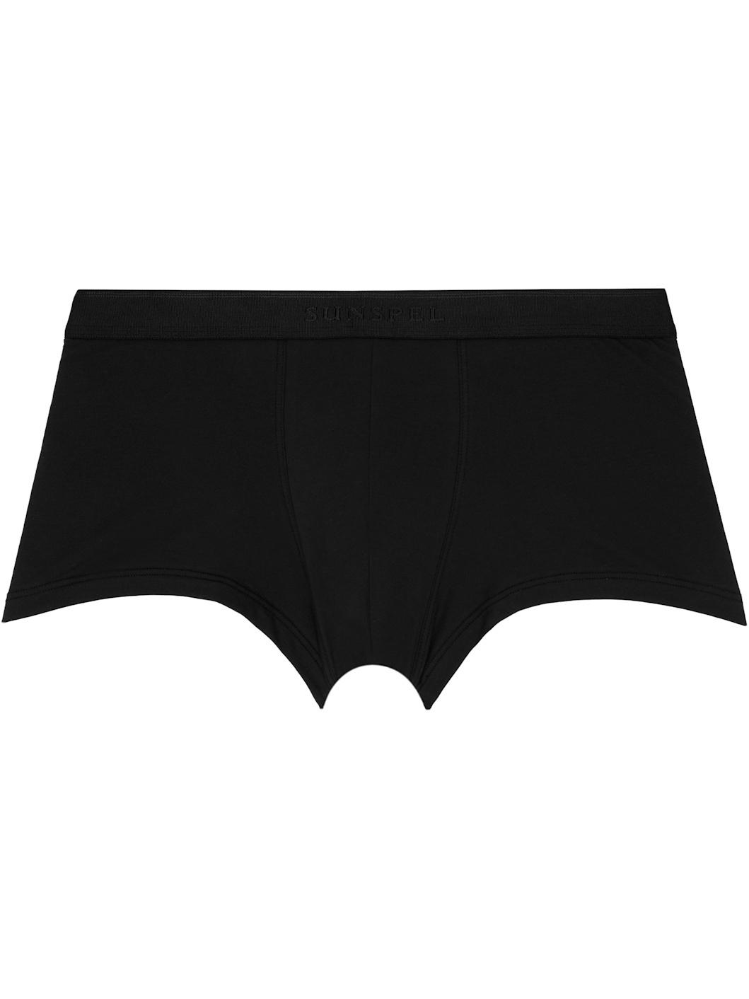 Three-Pack Black Stretch Cotton Boxer Briefs - 2