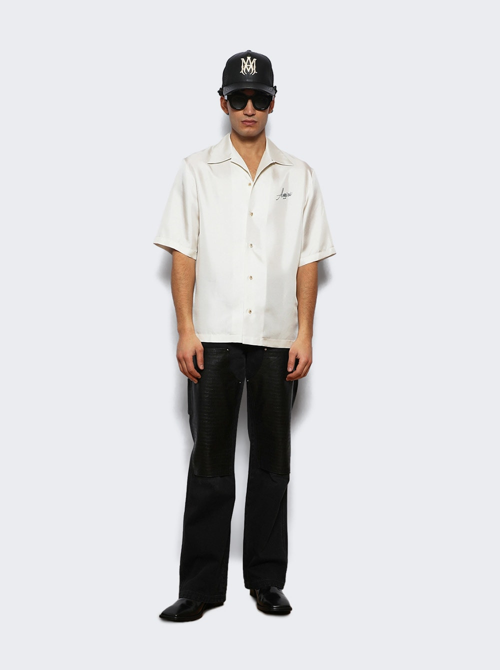 Hotel Bowling Shirt Alabaster - 5