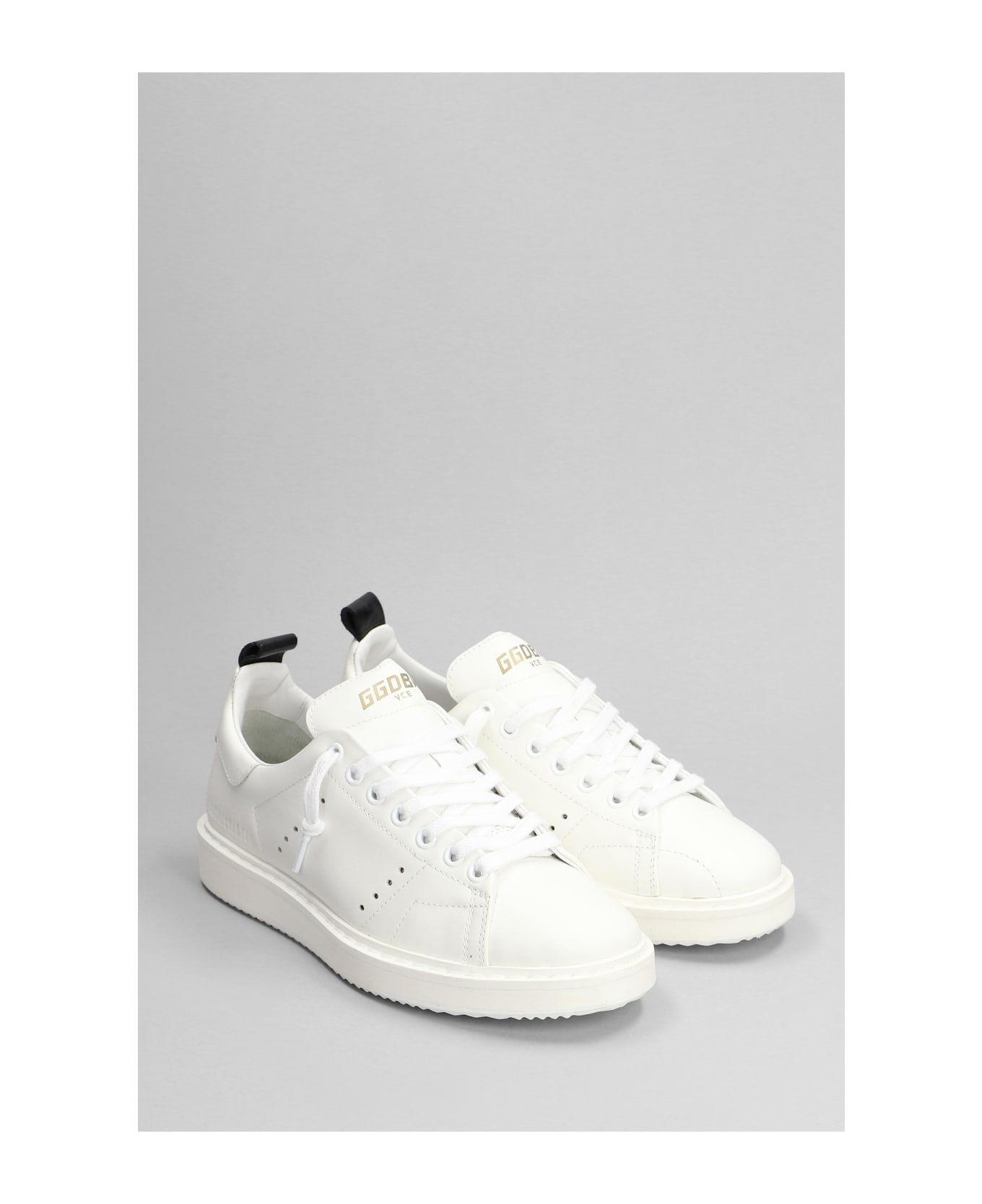 Starter Sneakers In White Leather - 2