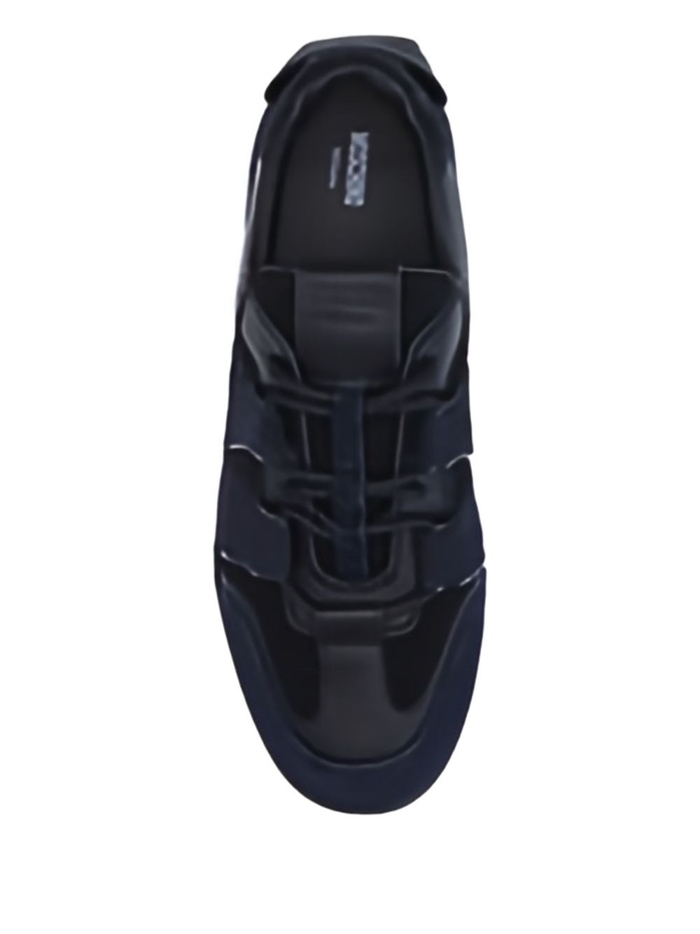 logo-detail mesh sneakers - 4