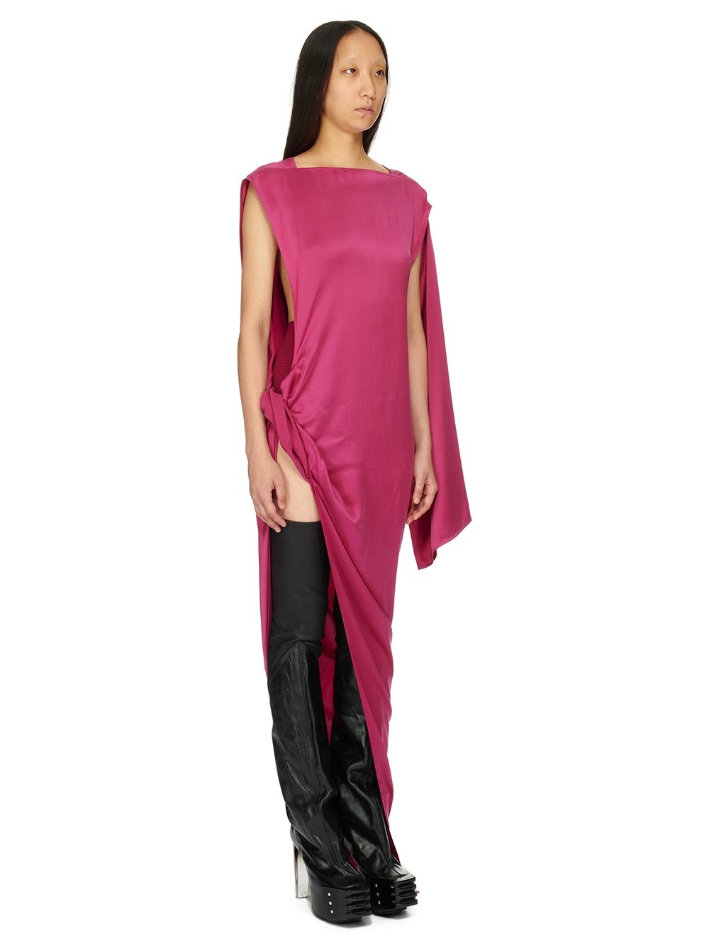 ワンピース RICK OWENS Woman Dress Fuchsia RP01C5670KST 23 Thumbs_P23---RICK OWENS---