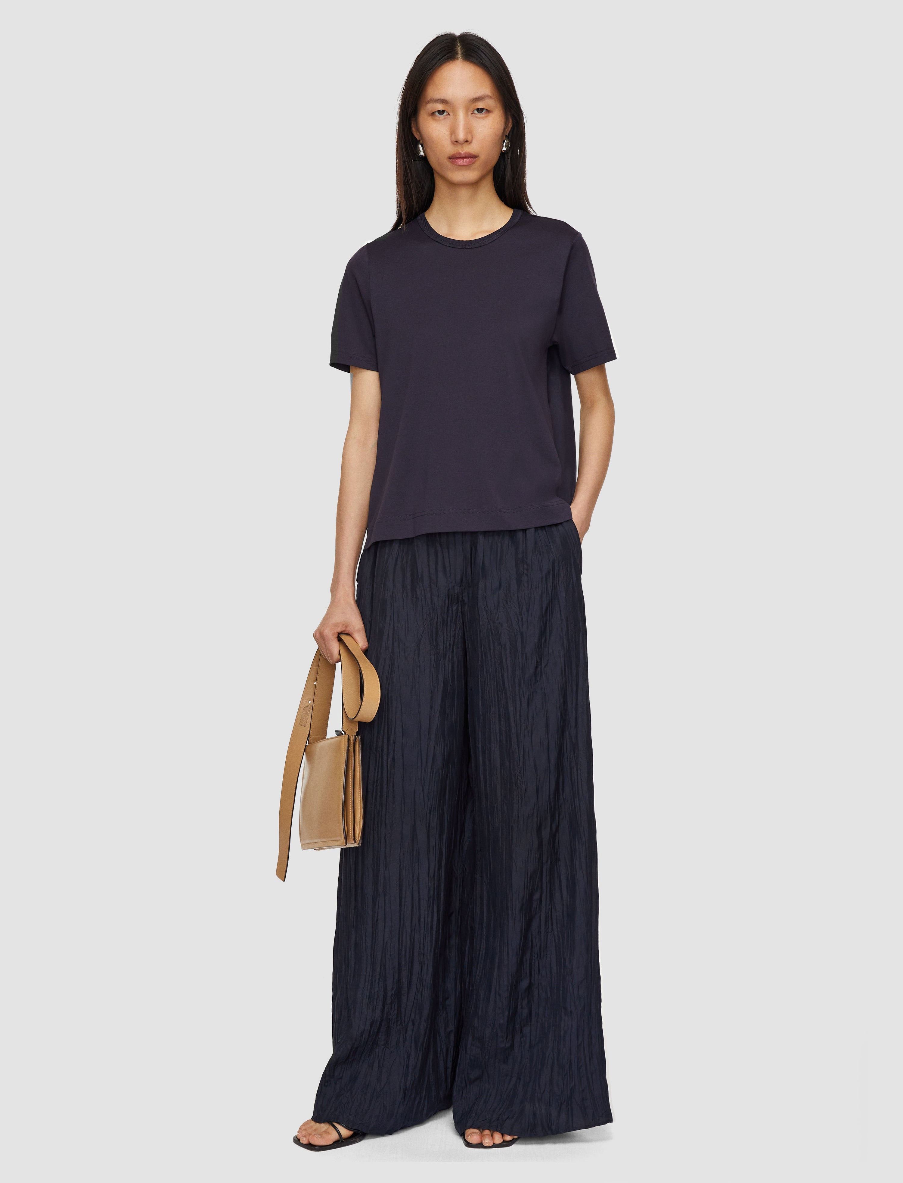 Jersey Habotai Silk Top - 2