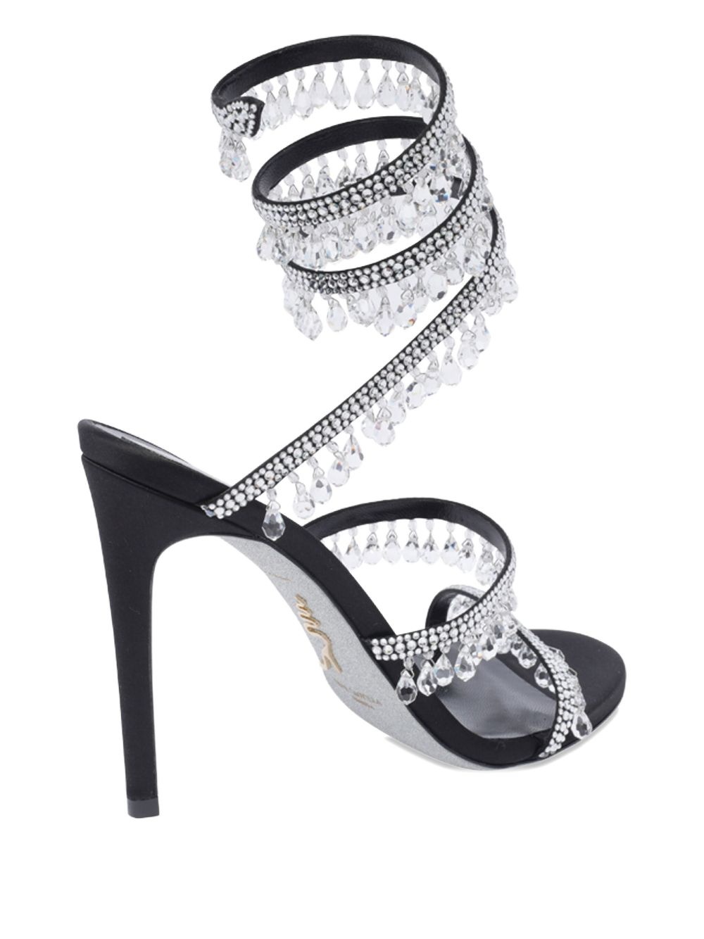 105mm crystal-embellished sandals - 3