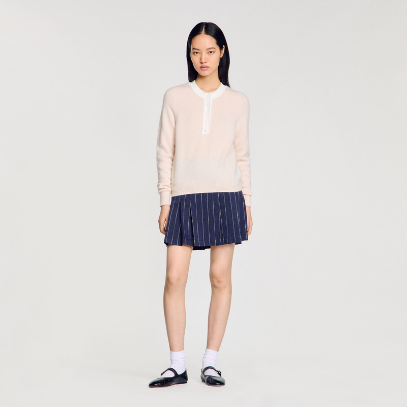 Sandro WOOL AND CASHMERE SWEATER outlook