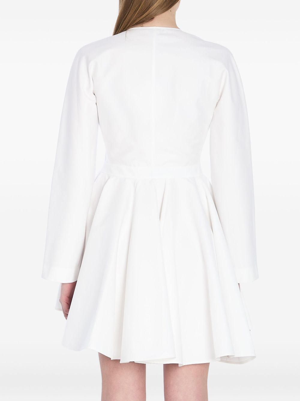 asymmetric mini dress - 4
