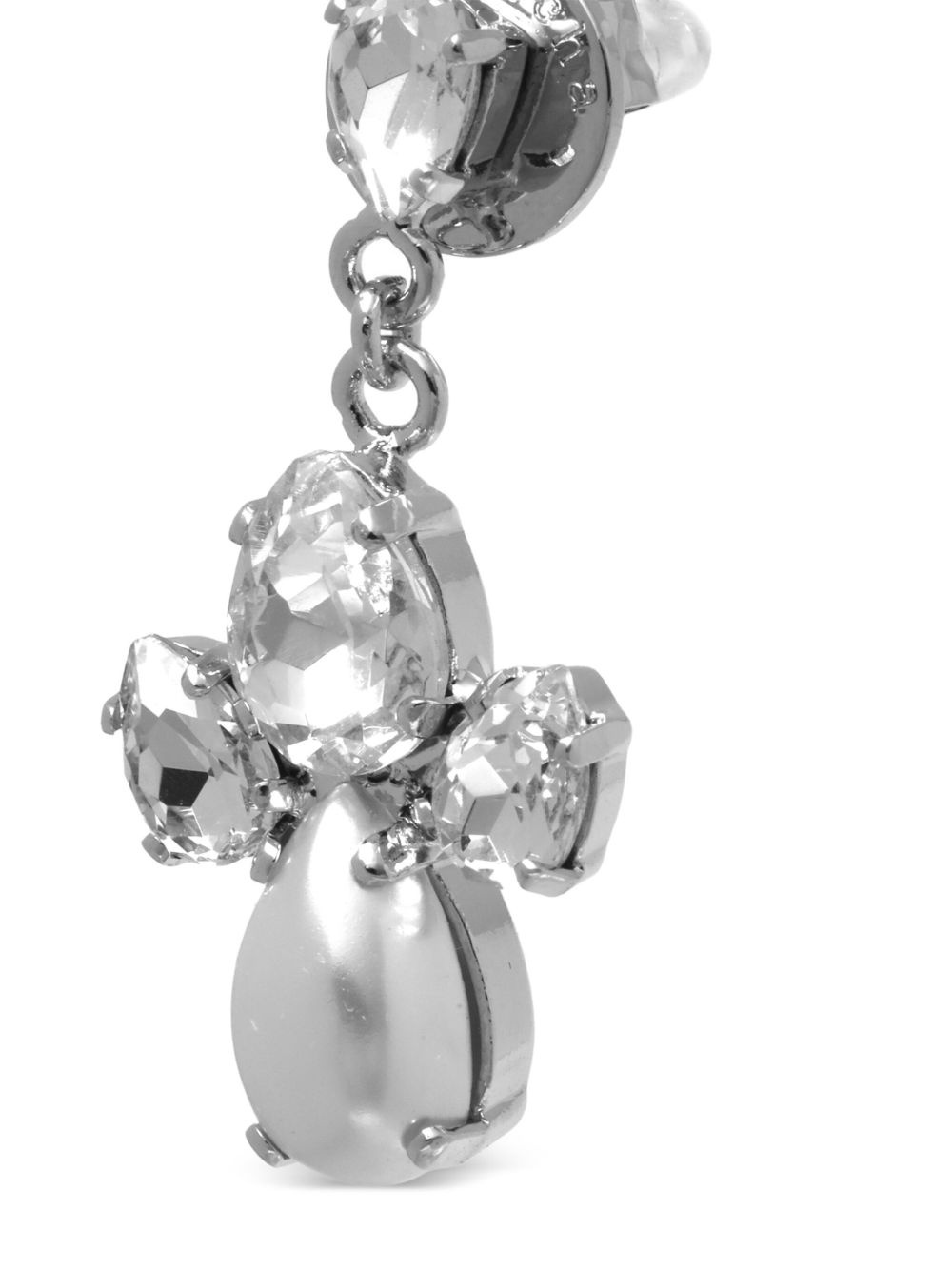cross pendant earrings - 5