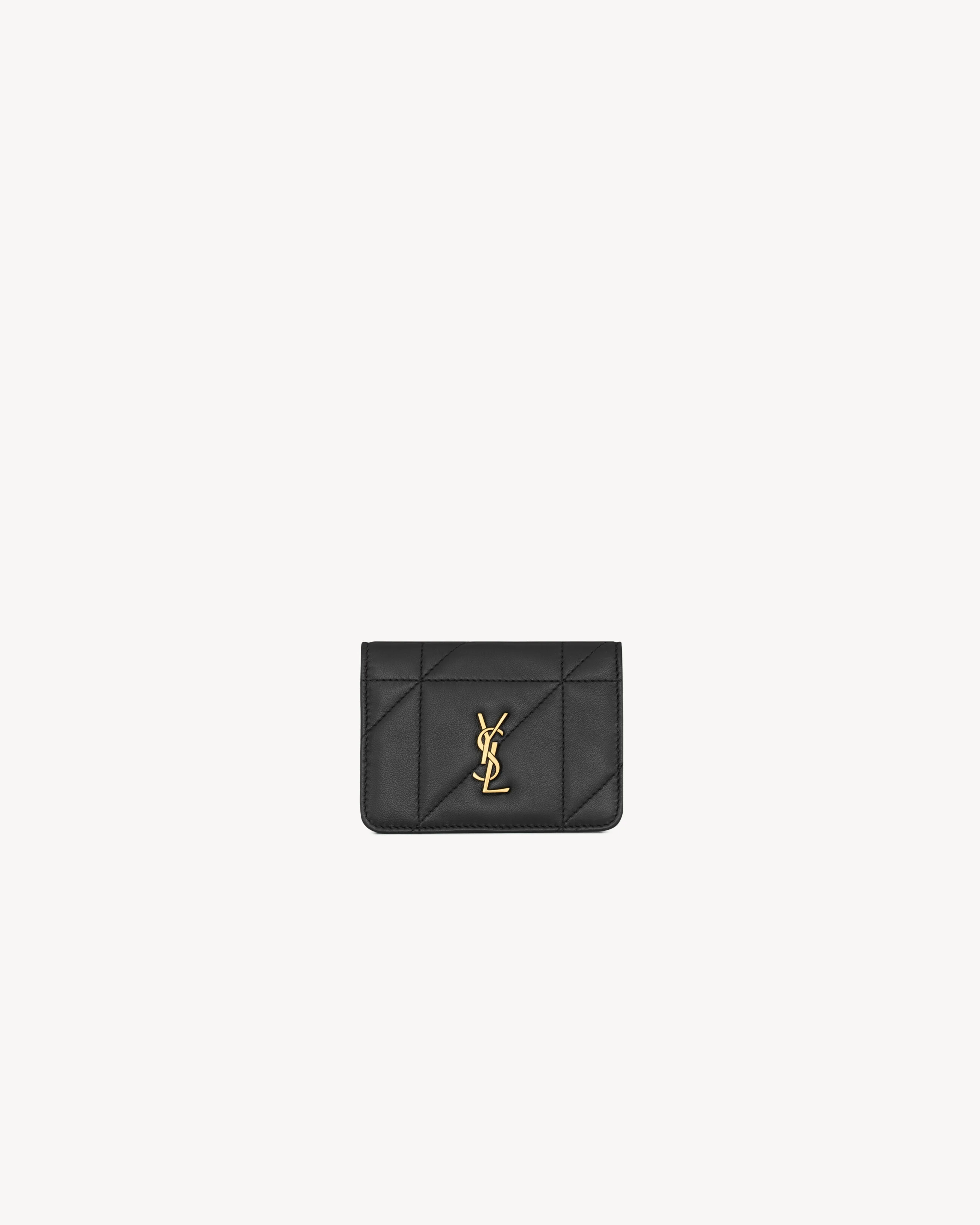 JAMIE BI-FOLD CARD CASE IN LAMBSKIN - 1
