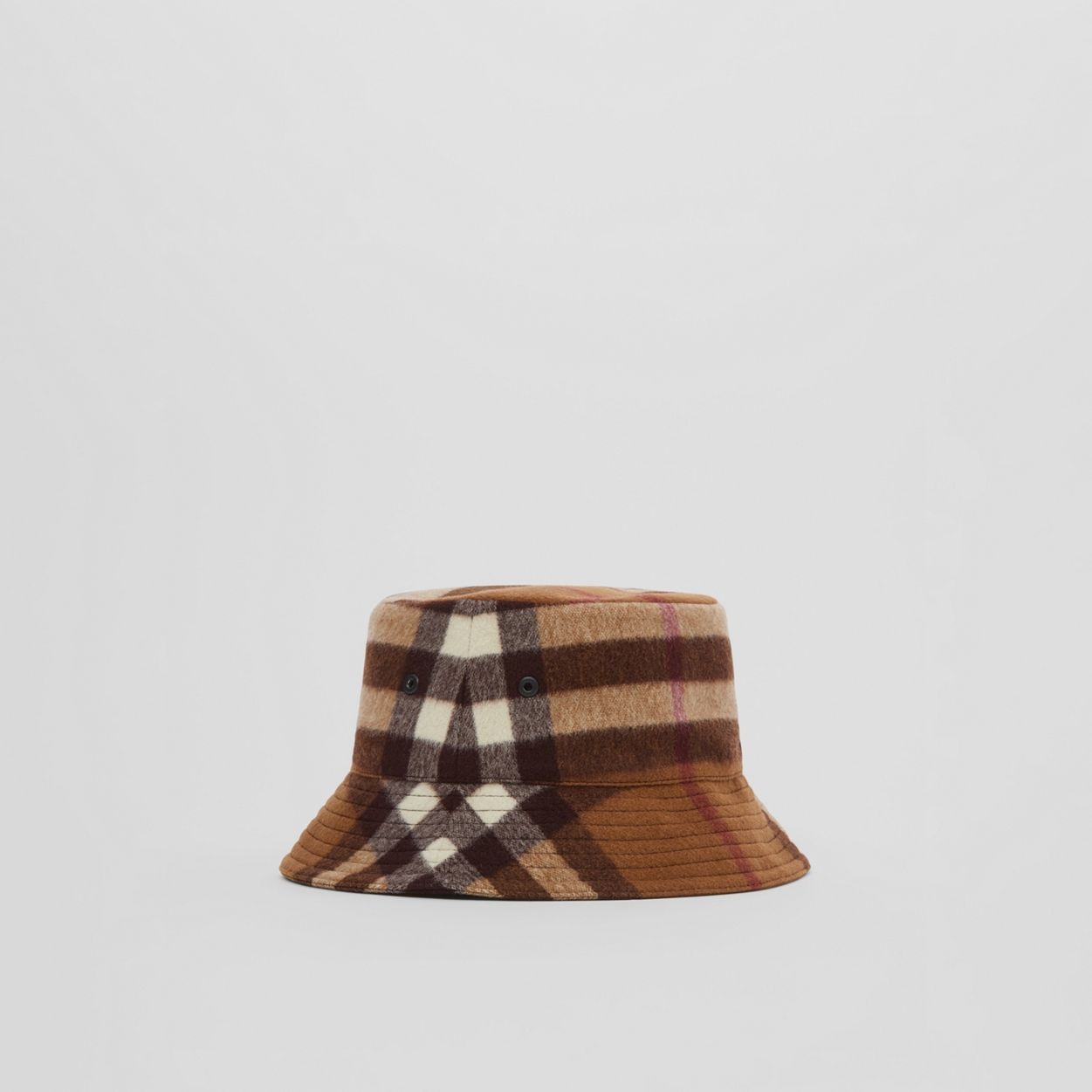 Check Wool Bucket Hat - 6