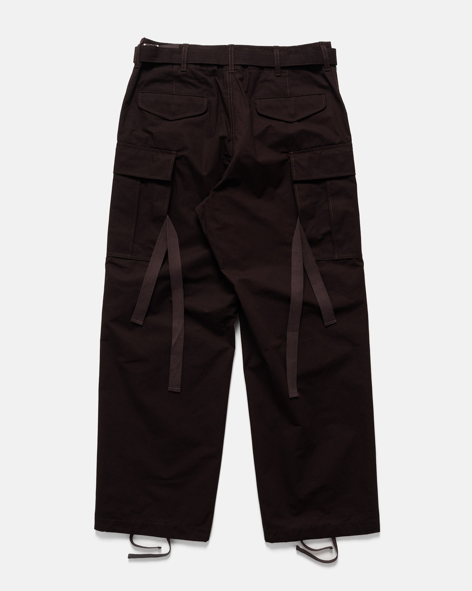 Rip Stop Pants Brown - 5