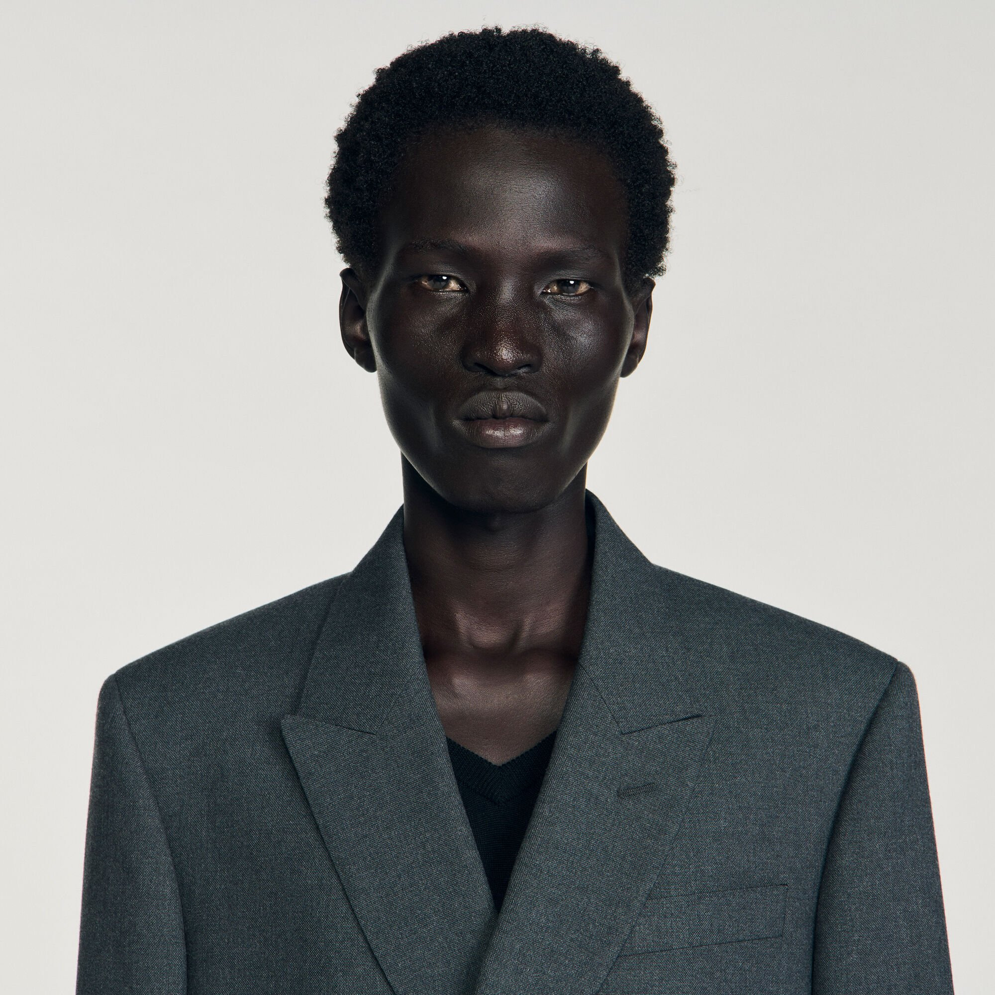 DOUBLE-BREASTED SUIT JACKET - 3
