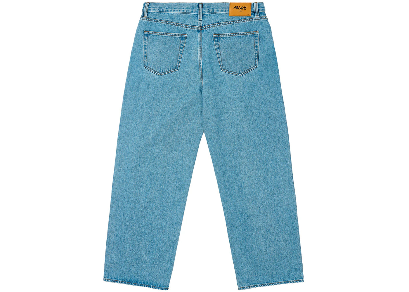 Palace P90 College Stress Baggy Jean Stone Wash - 2