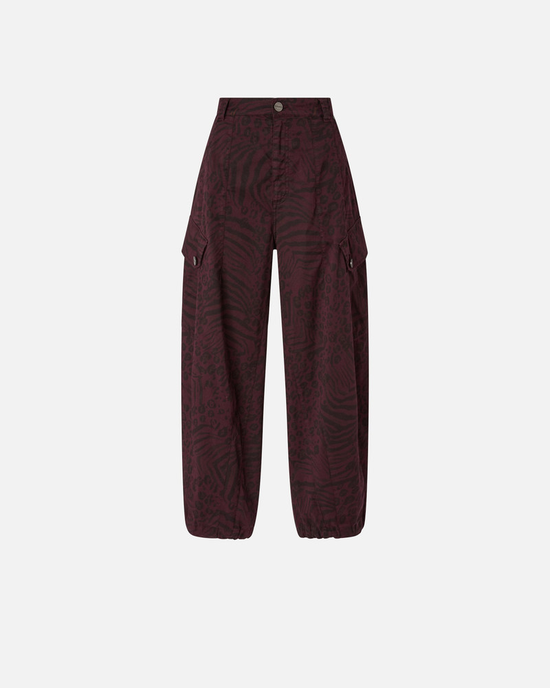 BALLOON TROUSERS WITH ANIMAL MOTIF 1