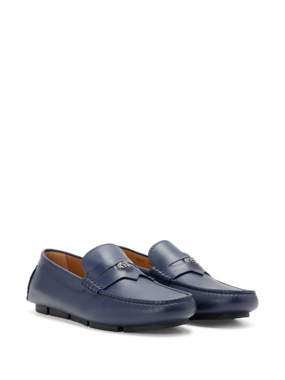 Medusa Biggie leather driving loafers - 2