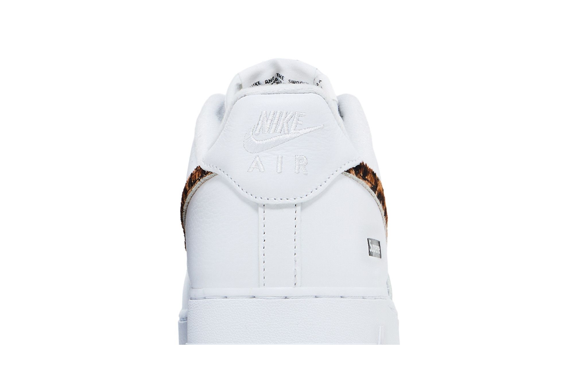 Supreme x GOODENOUGH x Air Force 1 Low 'White Cheetah Print' - 7
