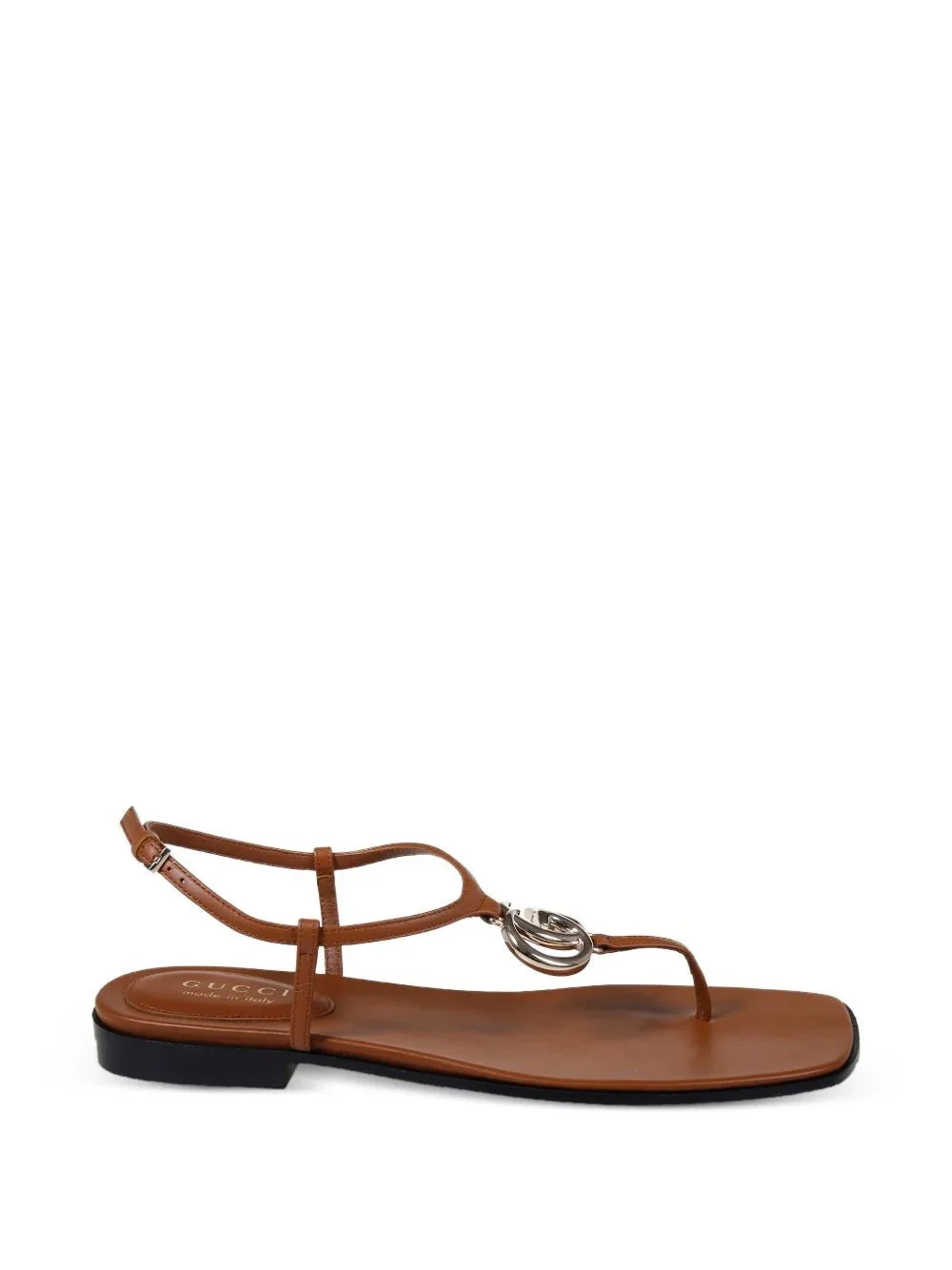 Gucci Double G Thong Sandals - 1