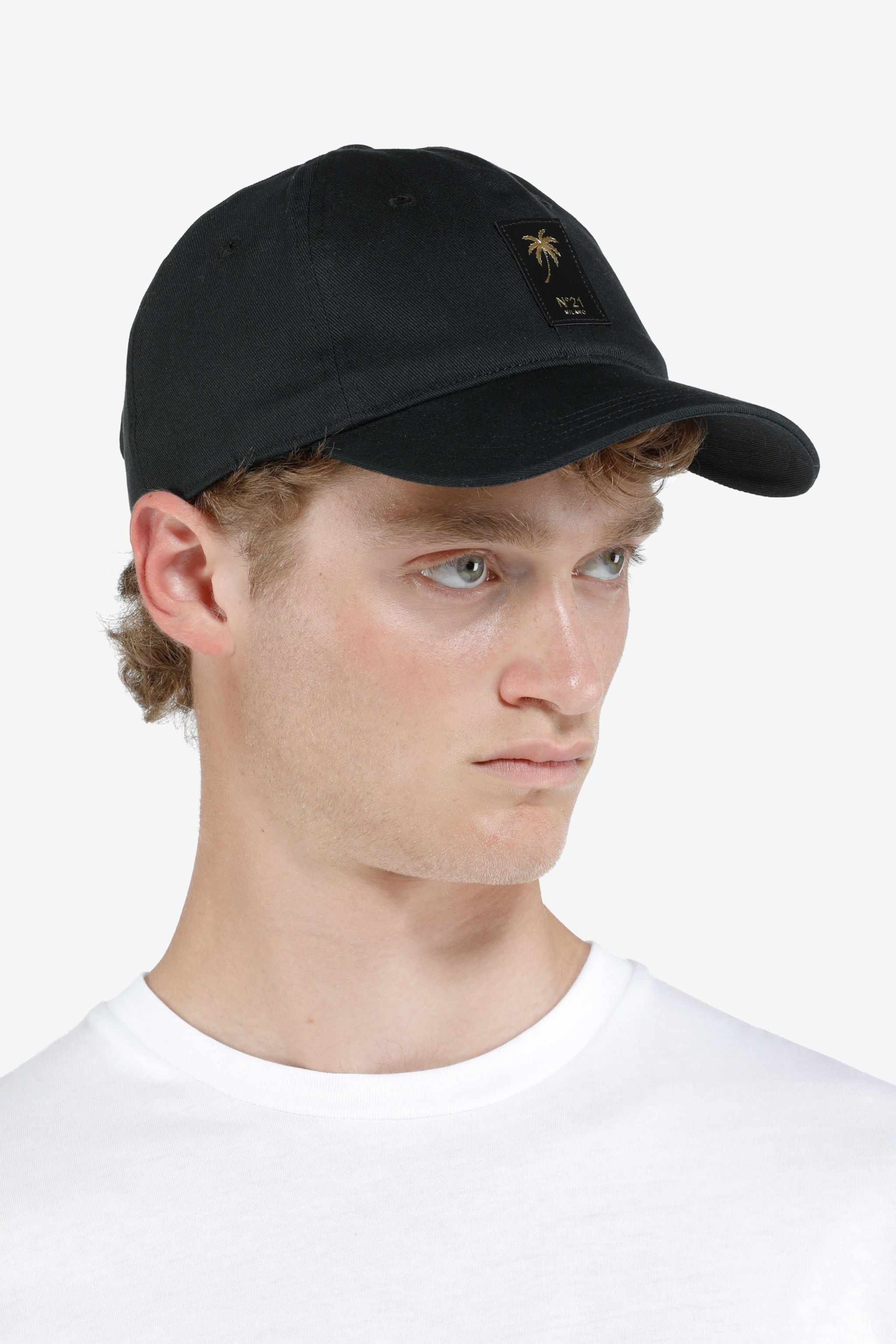 LOGO-APPLIQUÉ COTTON CAP - 2